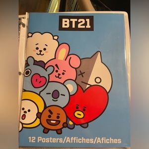 BT21 MAGAZINE. POSTERS BUILT IN